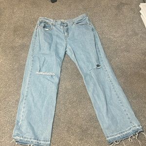Levi’s women low pro straight jeans